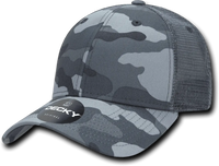 Decky 218 Structured Camo Trucker Cap Urban Camo Urban Camo / One Size Fits Most