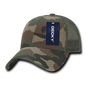 Decky 218 Structured Camo Trucker Cap Woodland Camo Woodland Camo / One Size Fits Most