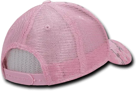 Decky 225 Relaxed Camo Trucker Cap - PKD Camo - PKD Camo / One Size Fits Most