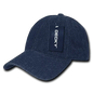 Decky 235 Relaxed Heavy Duty Denim Cap - Dark Blue - Navy / One Size Fits Most