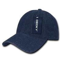 Decky 235 Relaxed Heavy Duty Denim Cap - Dark Blue - Navy / One Size Fits Most