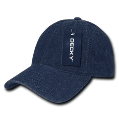 Decky 235 Relaxed Heavy Duty Denim Cap - Dark Blue - Navy / One Size Fits Most