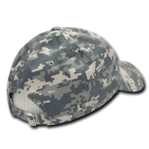 Decky 239 Low Crown Relaxed Ripstop Cap - Army Digicam - Army Digicam / One Size Fits Most