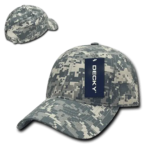 Decky 239 Low Crown Relaxed Ripstop Cap - Army Digicam - Army Digicam / One Size Fits Most