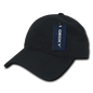 Decky 239 Low Crown Relaxed Ripstop Cap - Black - Black / One Size Fits Most