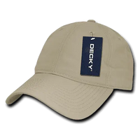 Decky 239 Low Crown Relaxed Ripstop Cap - Khaki - Khaki / One Size Fits Most
