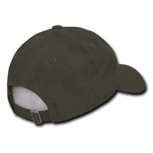 Decky 239 Low Crown Relaxed Ripstop Cap - Olive Drab - Olive / One Size Fits Most