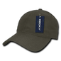 Decky 239 Low Crown Relaxed Ripstop Cap - Olive Drab - Olive / One Size Fits Most