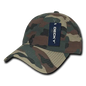 Decky 239 Low Crown Relaxed Ripstop Cap Woodland Camo Woodland Camo / One Size Fits Most