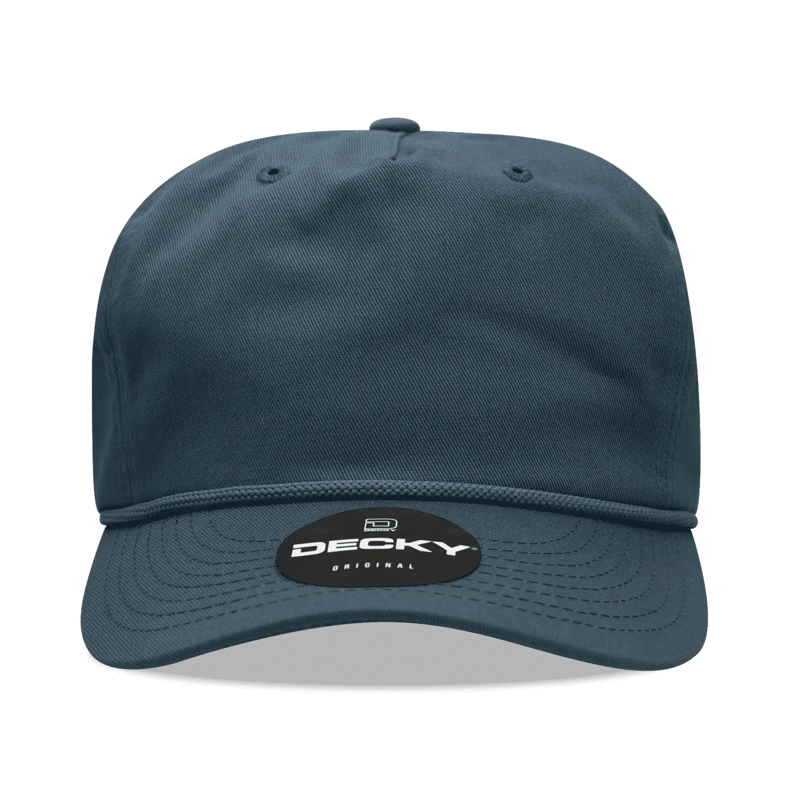 Decky 252 Classic 5 Panel with Rope - Navy - Navy / One Size Fits Most