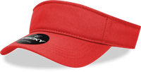 Decky 3001 Sports Visor - Red - Red / One Size Fits Most