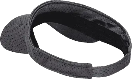 Decky 3014 Mesh Jersey Visor - Dark Gray - Dark Gray / One Size Fits Most