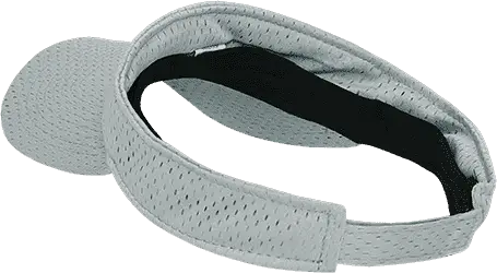 Decky 3014 Mesh Jersey Visor - Gray - Gray / One Size Fits Most