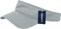 Decky 3014 Mesh Jersey Visor - Gray - Gray / One Size Fits Most
