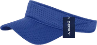 Decky 3014 Mesh Jersey Visor Royal Royal / One Size Fits Most
