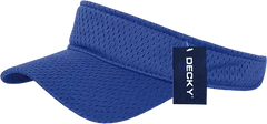Decky 3014 Mesh Jersey Visor Royal Royal / One Size Fits Most