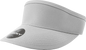 Decky 3015 High Profile Cotton Visor - Gray - Gray / One Size Fits Most