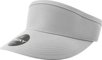 Decky 3015 High Profile Cotton Visor - Gray - Gray / One Size Fits Most