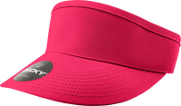 Decky 3015 High Profile Cotton Visor - Hot Pink - Hot Pink / One Size Fits Most