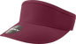 Decky 3015 High Profile Cotton Visor - Maroon - Maroon / One Size Fits Most