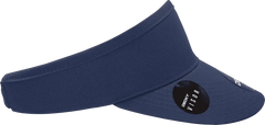 Decky 3015 High Profile Cotton Visor - Navy - Navy / One Size Fits Most