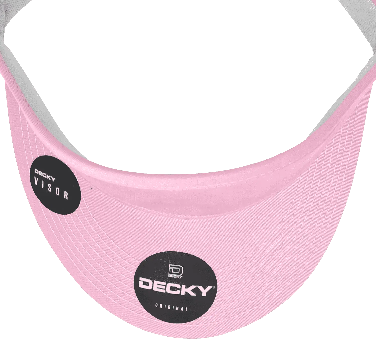 Decky 3015 High Profile Cotton Visor - Pink - Pink / One Size Fits Most