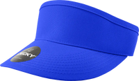 Decky 3015 High Profile Cotton Visor Royal Royal / One Size Fits Most