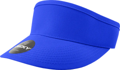 Decky 3015 High Profile Cotton Visor Royal Royal / One Size Fits Most