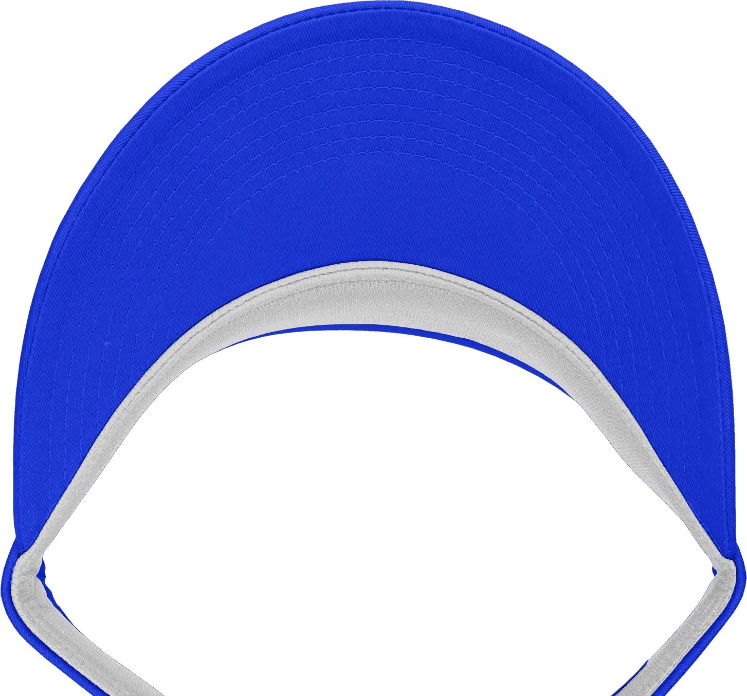 Decky 3015 High Profile Cotton Visor - Royal - Royal / One Size Fits Most