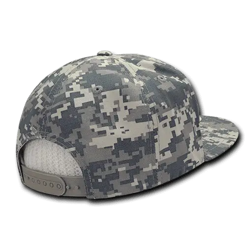 Decky 360 Ripstop Snapback Cap - Army Digicam - Army Digicam / One Size Fits Most