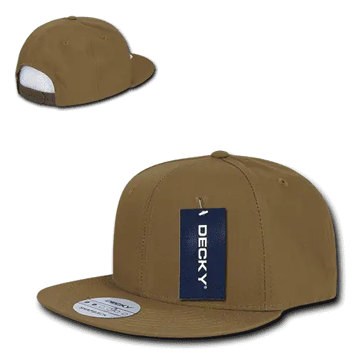 Decky 360 Ripstop Snapback Cap - Coyote - Brown / One Size Fits Most