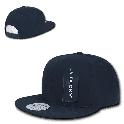 Decky 360 Ripstop Snapback Cap - Navy - Navy / One Size Fits Most
