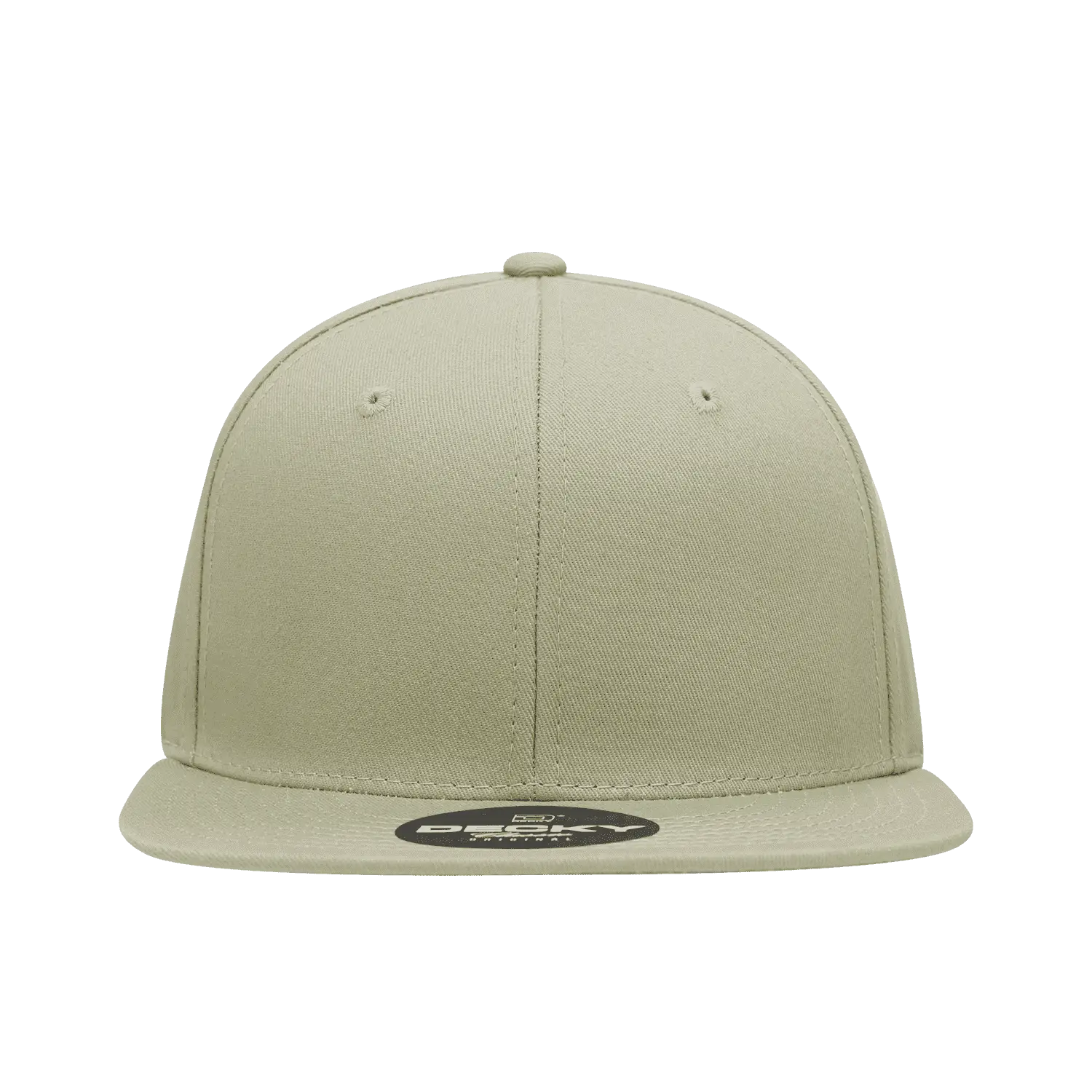 Decky 361 Cotton Snapback Cap - Khaki - Khaki / One Size Fits Most