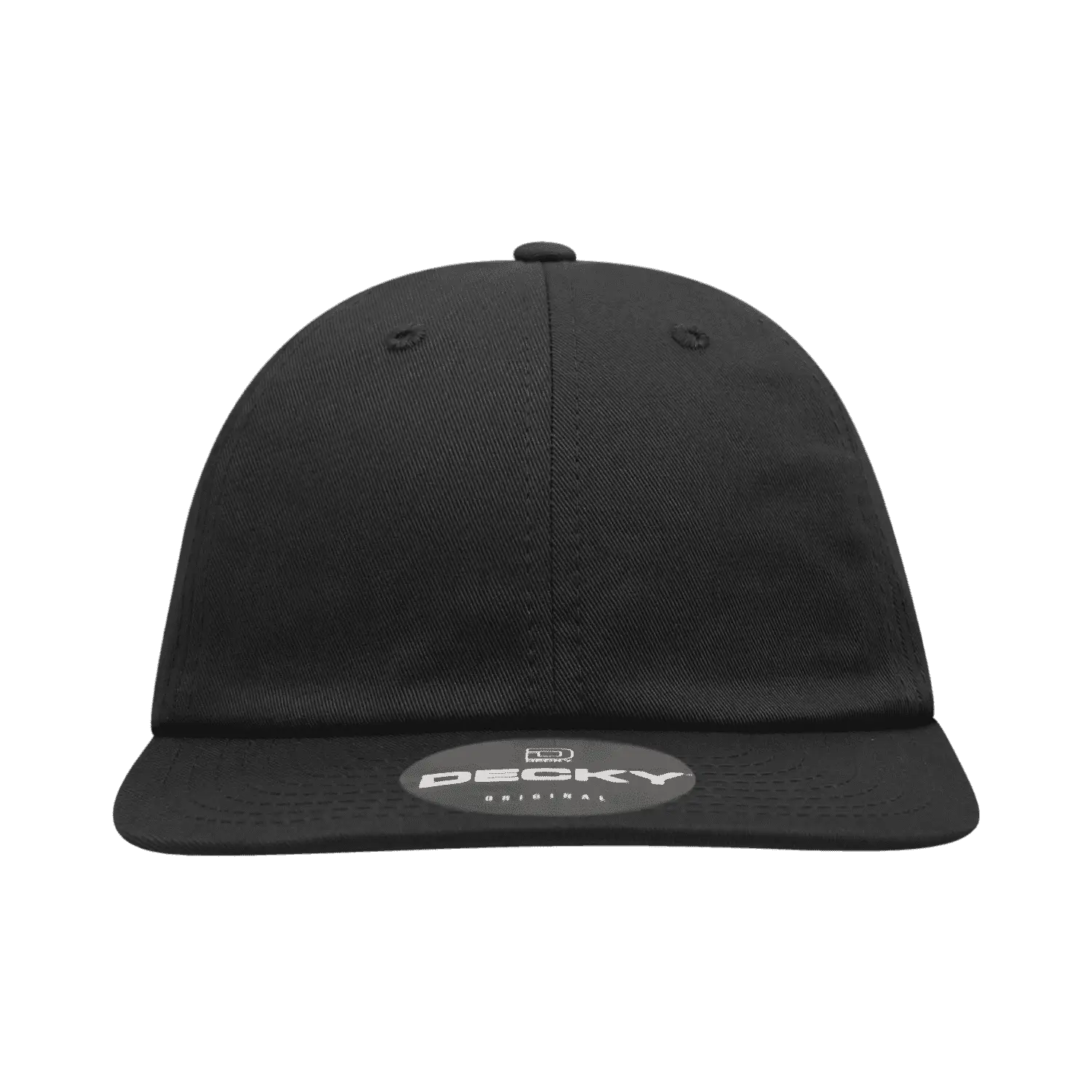 Decky 370 Relaxed Snapback Cap - Black - Black / One Size Fits Most