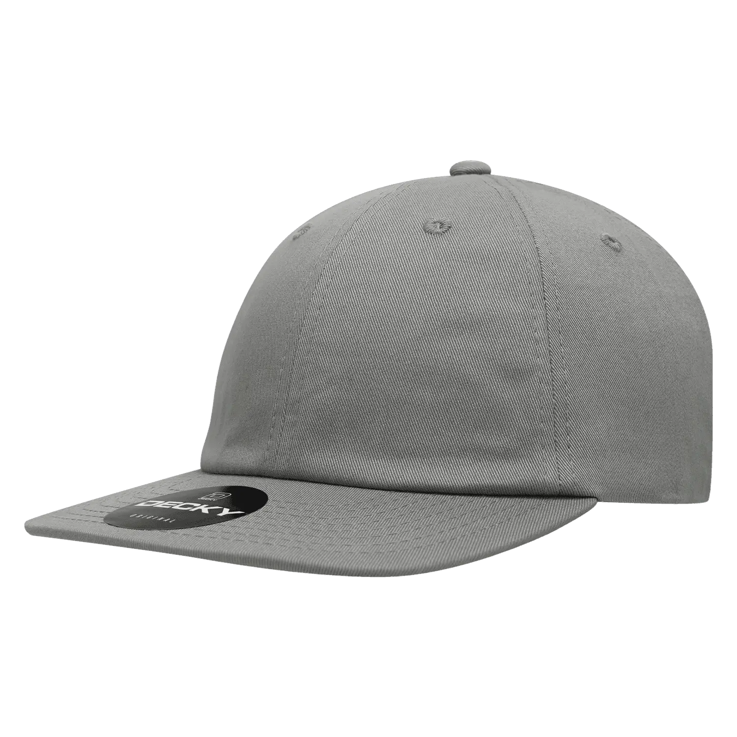 Decky 370 Relaxed Snapback Cap Charcoal Dark Gray / One Size Fits Most