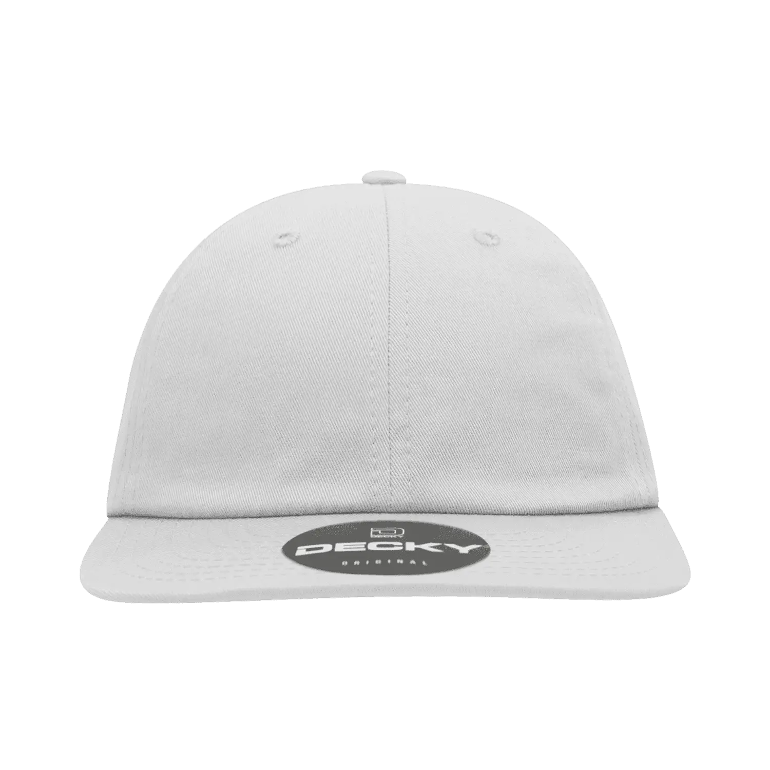 Decky 370 Relaxed Snapback Cap - White - White / One Size Fits Most