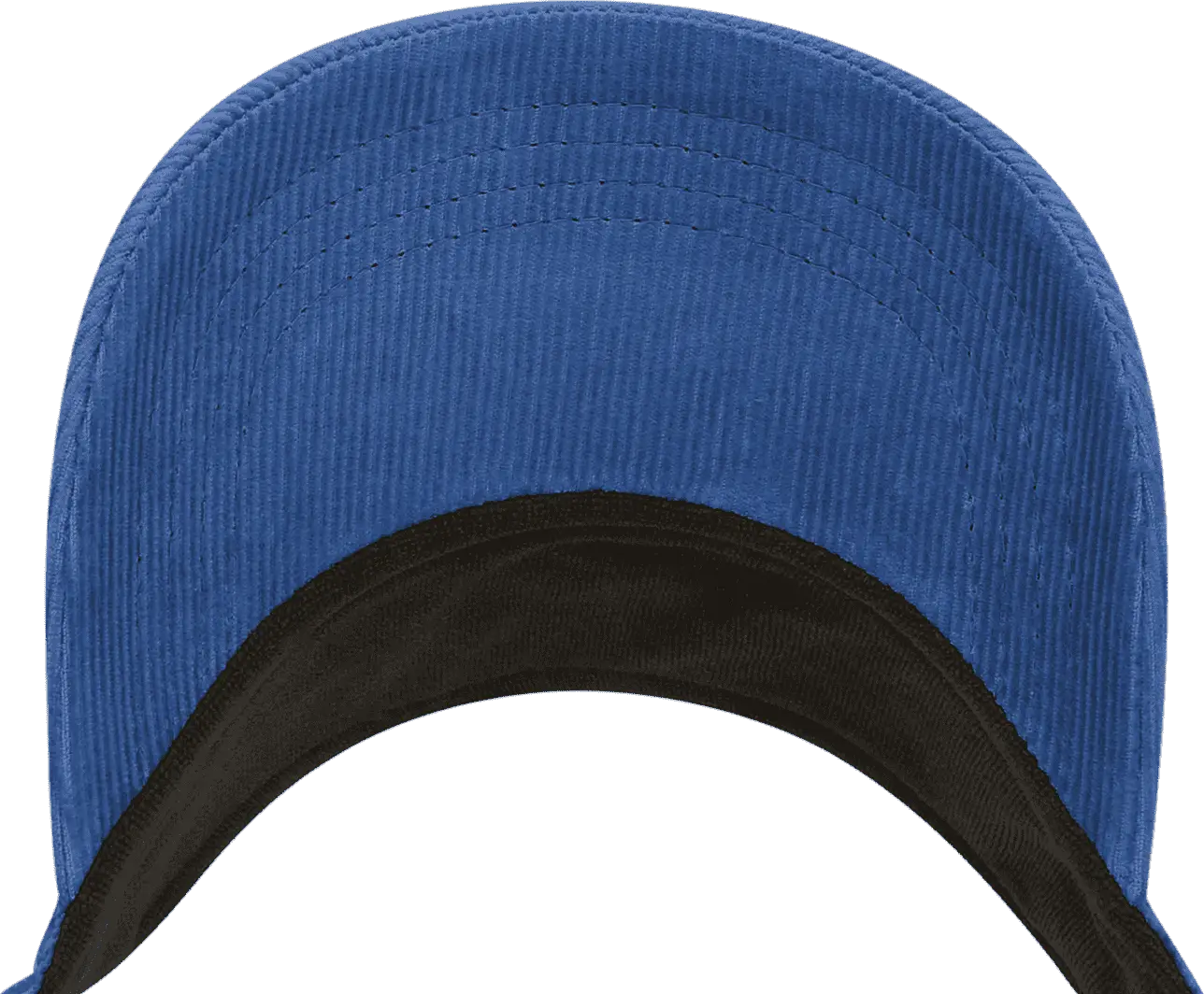 Decky 4004 Corduroy Visor - Navy - Navy / One Size Fits Most