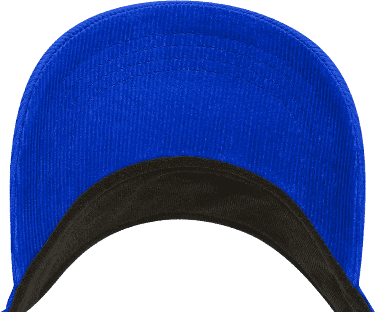 Decky 4004 Corduroy Visor - Royal - Royal / One Size Fits Most