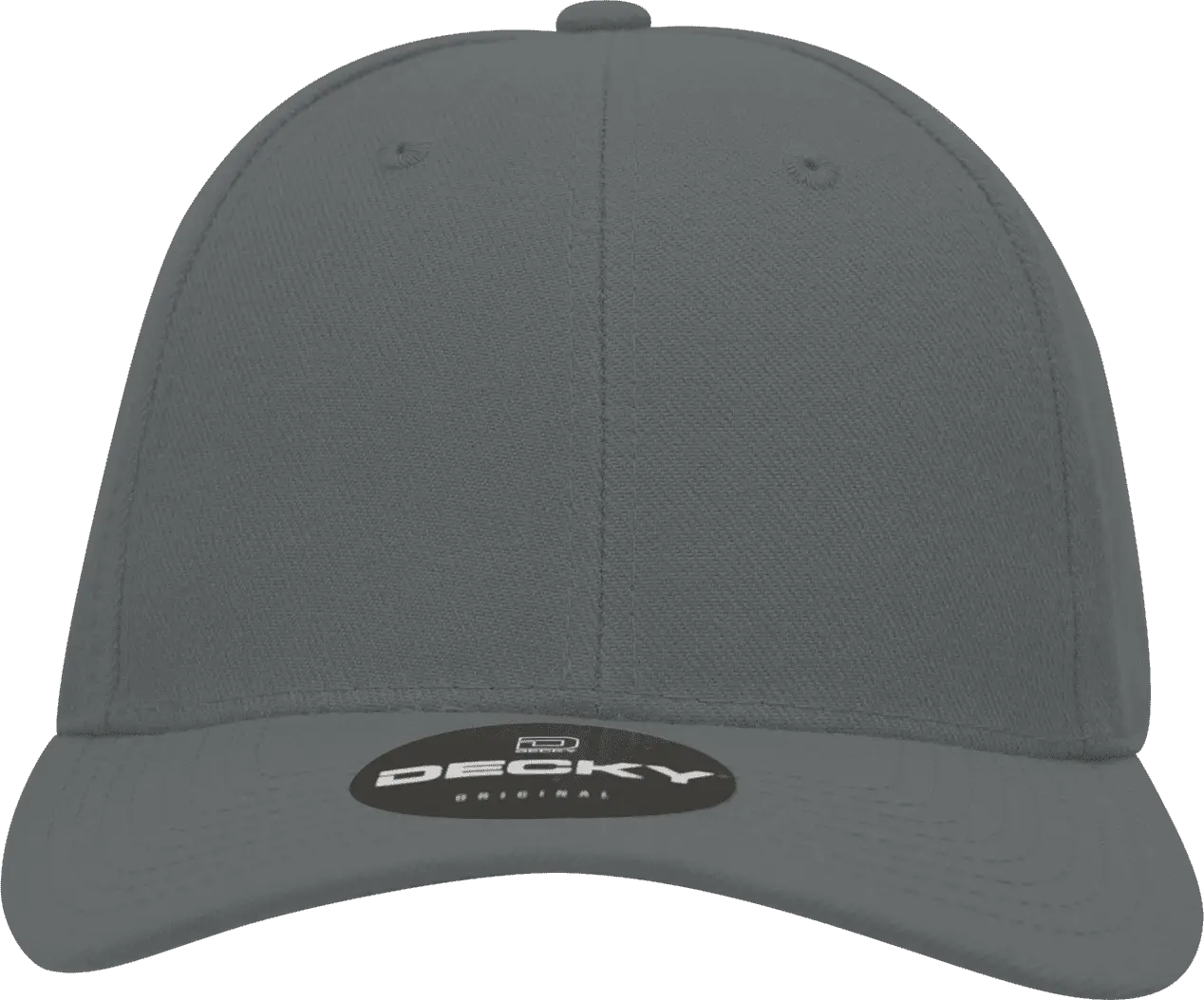 Decky 402 Fitted Cap - Charcoal