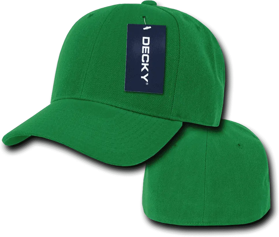Decky 402 Fitted Cap - Kelly Green