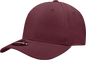 Decky 402 Fitted Cap - Maroon - Maroon / 6.75