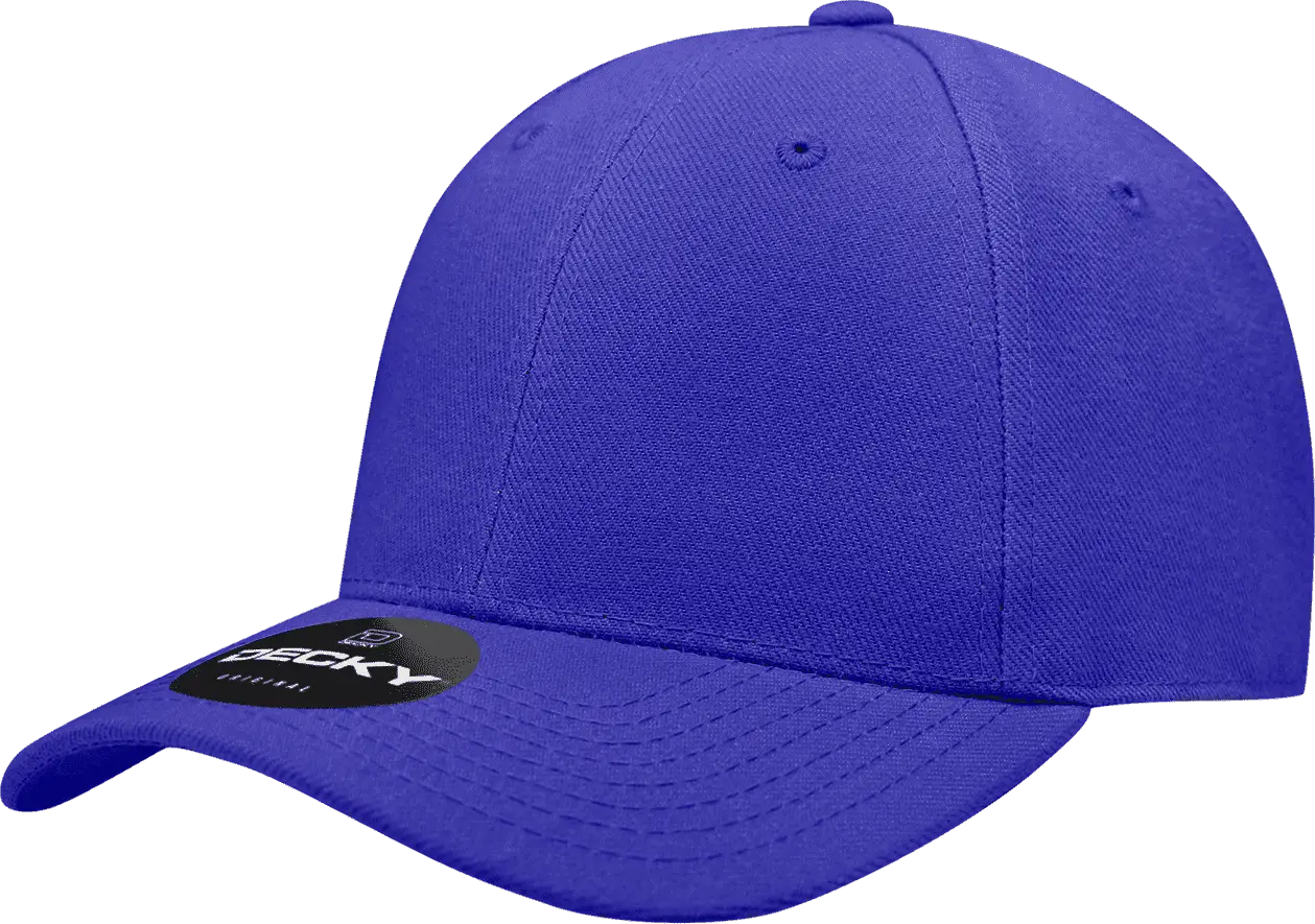 Decky 402 Fitted Cap - Royal - Royal / 6.75