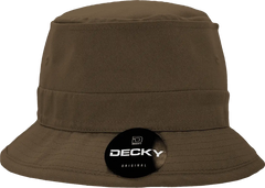 Decky 450 Fisherman’s Hat - Brown - Brown / S/M