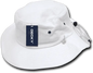 Decky 510 Aussie Hat Plain - White - White / S/M