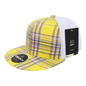 Decky 6015 H/C Plaid Cap White 103 White / One Size Fits Most