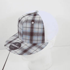 Decky 6015 H/C Plaid Cap White 205 White / One Size Fits Most
