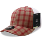 Decky 6017 M/C Plaid Cap White 101 White / One Size Fits Most