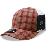 Decky 6017 M/C Plaid Cap White 101 White / One Size Fits Most