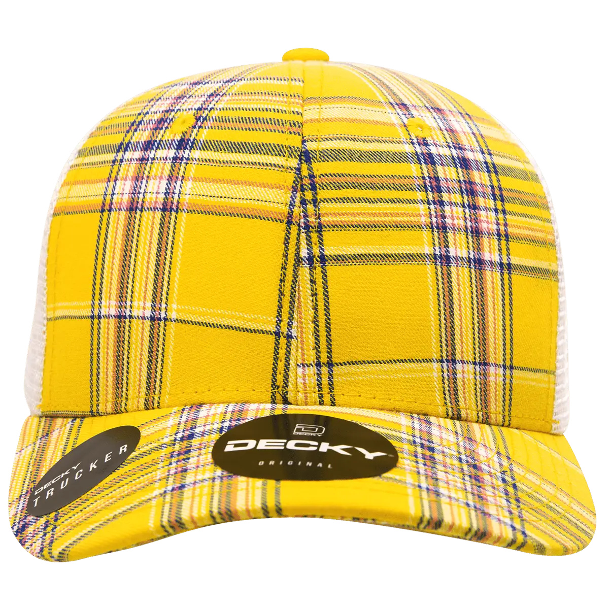 Decky 6017 M/C Plaid Cap White 103 White / One Size Fits Most