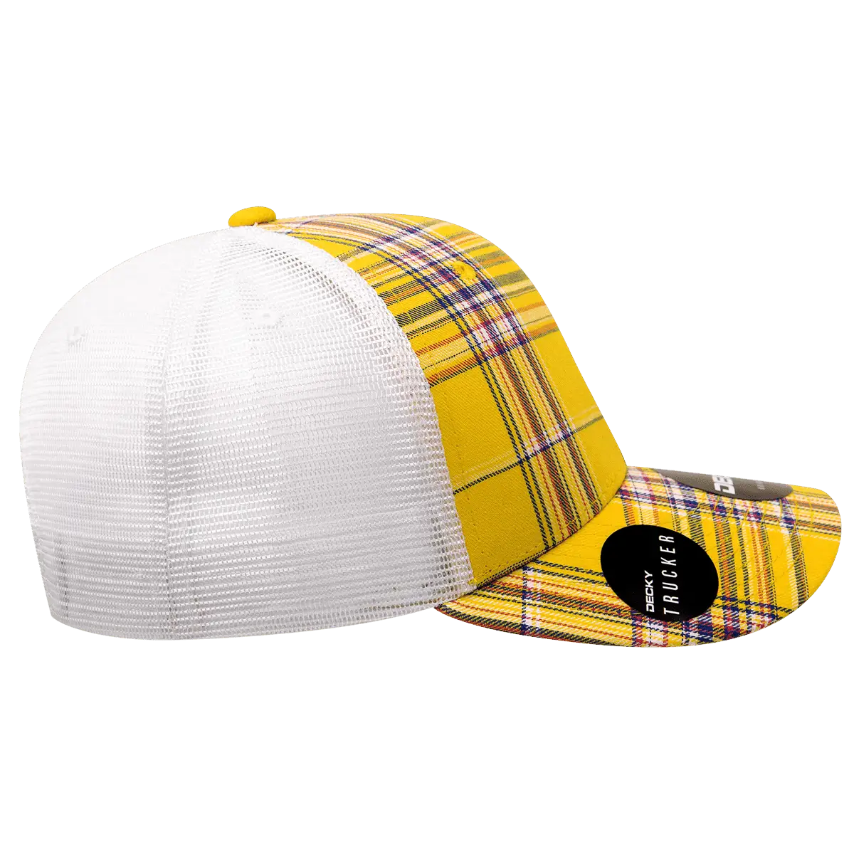 Decky 6017 M/C Plaid Cap White 103 White / One Size Fits Most
